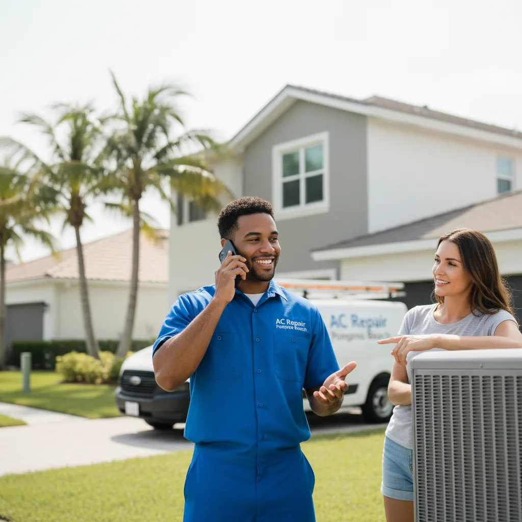 AC Repair Pompano Beach customer support in Mcarthur